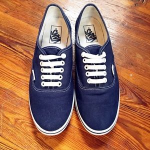 Navy Blue Vans Sneakers Size 9.5 (Women’s)